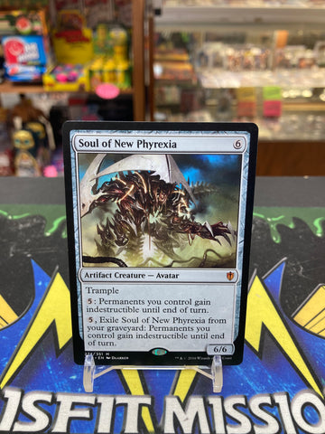 MTG Magic the Gathering: Artifact Creature-Avatar Soul of New Phyrexia Card