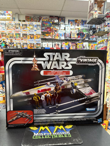 Star Wars The Vintage Collection Luke Skywalker X-Wing Figure Set (New)