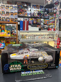 1999 Star Wars Power of The Force Y-Wing Fighter Figure Set (New)