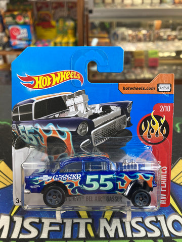 2017 Hot Wheels HW Flames ‘55 Chevy Bel Air Gasser Car (New)