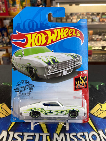 2018 Hot Wheels HW Flames ‘69 Ford Torino Talladega Car (New)