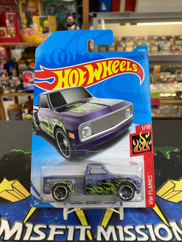 2017 Hot Wheels HW Flames Custom ‘69 Chevy Pickup Truck (New)
