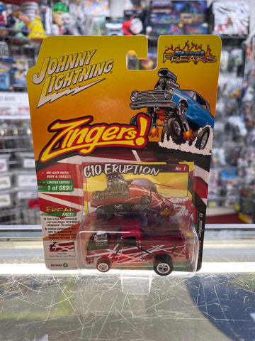 2021 Johnny Lightning Limited Edition Zingers C10 Eruption 1 of 6890 (New)