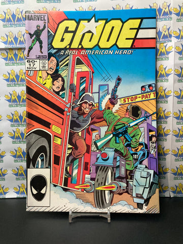 1983 Marvel Comics GI Joe Real American Hero #17 Comic Book