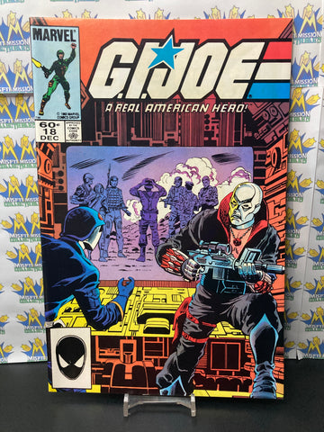1983 Marvel Comics GI Joe Real American Hero #18 Comic Book