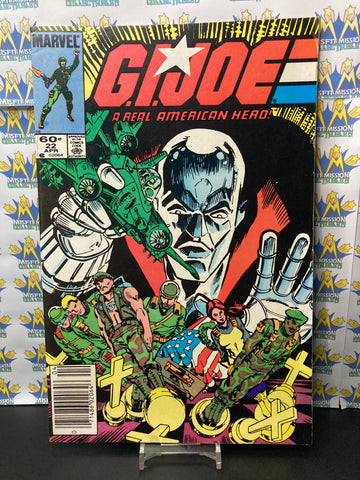 1983 Marvel Comics GI Joe Real American Hero #22 Comic Book