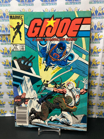 1983 Marvel Comics GI Joe Real American Hero #24 Comic Book