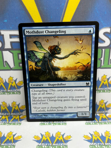 Magic the Gathering: Blue Modern Master Creature Shapeshifter Mothdust The Misfit Mission Collectables Magic the Gathering: Blue Modern Master Creature Shapeshifter Mothdust The Misfit Mission Collectables