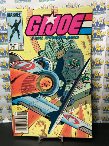 1983 Marvel Comics GI Joe Real American Hero #28 Comic Book