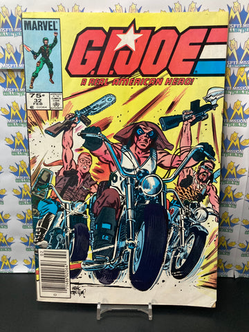 1983 Marvel Comics GI Joe Real American Hero #32 Comic Book