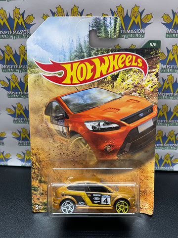2018 Hot Wheels Brown 09 Ford Focus RS Rally Car New The Misfit Mission Collectables