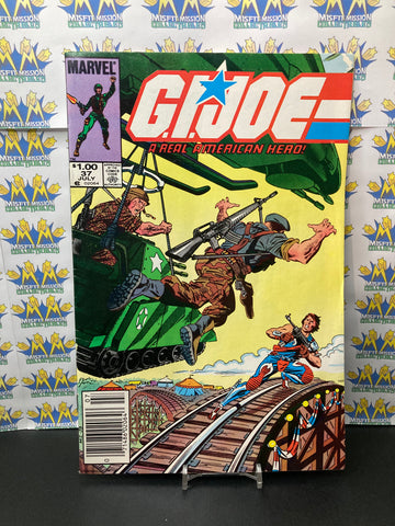 1985 Marvel Comics GI Joe Real American Hero #37 Comic Book