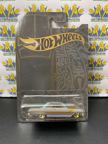 2018 Hot Wheels 51st Anniversary Satin and Gold ‘63 Chevy II Car (New)