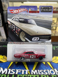 2012 Hot Wheels Stockcar ‘65 Ford Galaxie Real Riders Metal (New)