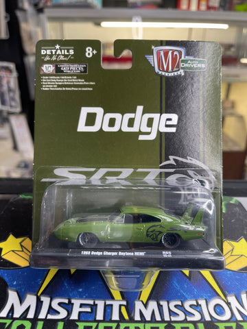 2019 M2 Machines Limited Edition Auto Drivers 1969 Dodge Charger Daytona Hemi  (New)