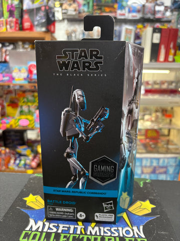 Star Wars Black Series Gaming Greats Republic Commando Battle Droid Figure (New)
