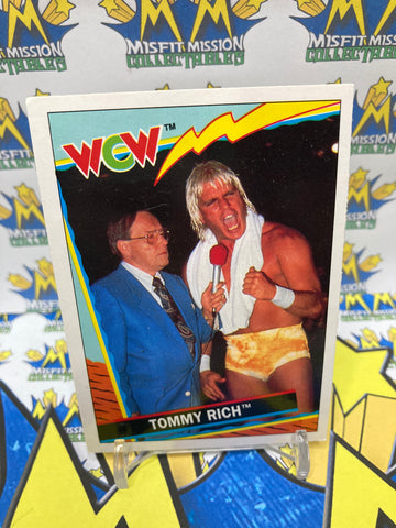 1992 TOPPS WCW UK Exclusive Tommy Rich #27 Trading Card