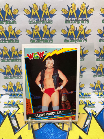 1992 TOPPS WCW UK Exclusive Barry Windham #8 Trading Card