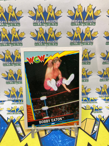 1992 TOPPS WCW UK Exclusive Bobby Eaton #22 Trading Card