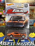 2016 Hot Wheels Premium Culture Car HW Redliners ‘68 Mercury Cougar Real Riders Metal (New)