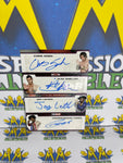 2009 Tristar TNA Impact Wrestling 1A-84 Chris Sabin Alex Shelley Jay Lethal & Consequences Creed Autographed Card 1/1