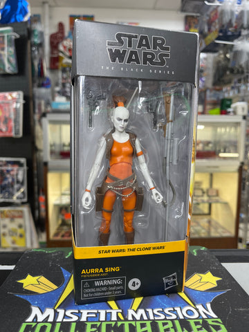 Star Wars Black Series The Clone Wars Aurra Sing (New)