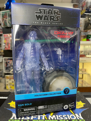 Star Wars Black Series Holocomm Collection Han Solo (New)