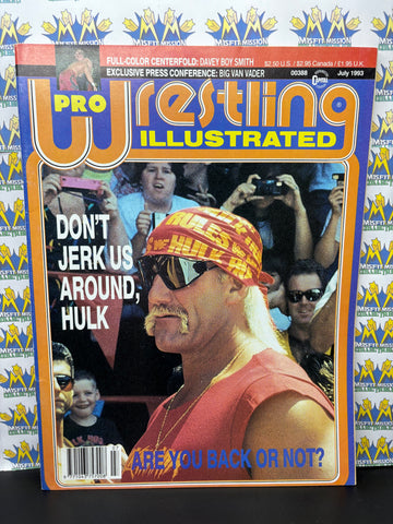 PWI Pro Wrestling Illustrated July 1993 Hulk Hogan Cover