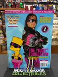 WWE WWF Magazine May 1997 Bret Hart Bart Simpson Cover