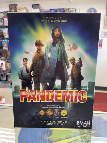 2012 Z-Man Games Pandemic Board Game