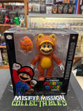 Jakks Nintendo Super Mario Bros. Movie Tanooki Mario Figure (New)