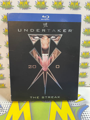 WWE Undertaker The Streak 20-0 Blu Ray 3 Disc Set
