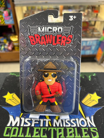 Pro Wrestling Tees Micro Brawlers The Mountie (New)