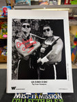 WWF WWE Legend Jacques Rogeau Autographed Quebecers 8x10 Picture
