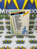 1992 TOPPS WCW UK Exclusive Checklist #48 Trading Card