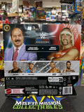 Mattel WWE Championship Main Even Showdown Series 19 Mean Gene Okerlund & Hulk Hogan  (New)