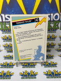 1992 TOPPS WCW UK Exclusive Terrence Taylor #42 Trading Card