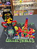 1993 Bluebird Mighty Max Doom Zones Stings Scorpion Set (Complete)
