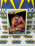 1992 TOPPS WCW UK Exclusive Rick Steiner #7 Trading Card