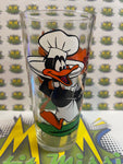 Vintage 1976 Looney Tunes Daffy Duck & Tazmanian Devil Taz Dynamite Pepsi Glass Cup