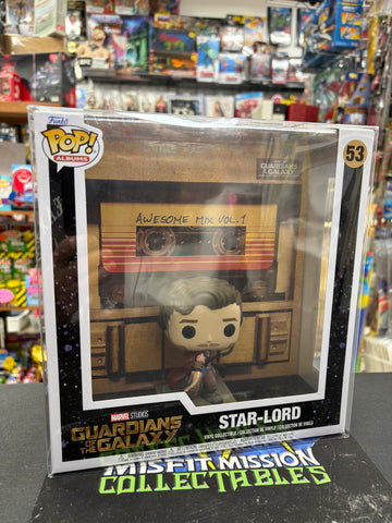 Funko Pop Marvel Albums 53 Guardians of The Galaxy Star-Lord (New)