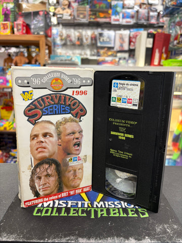 WWE WWF VHS 1996 Survivor Series ‘96 VHS