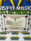 1991 WWF Classic Games Barbarian #122 Trading Card