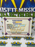 1991 WWF Classic Games Hacksaw Jim Duggan #126 Trading Card