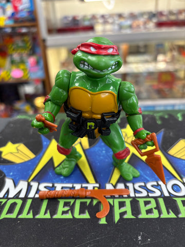 Vintage 1988 TMNT Teenage Mutant Ninja Turtles Raphael Figure