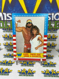 WWE/WWF TOPPS 1987 #7 Macho Man Randy Savage & Miss Elizabeth Trading Card