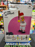 Jakks The Simpsons Baseball Homer Figure (New)