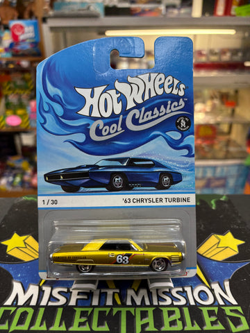 2013 Hot Wheels Cool Classics ‘63 Chrysler Turbine Spectrafrost (New)