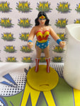 1988 Dc Comics Burger King Wonder Woman Cup and Cup Holder