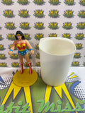 1988 Dc Comics Burger King Wonder Woman Cup and Cup Holder